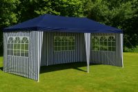 Záhradný párty stan 3 x 6 m, modrý