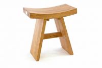 stolička z tíkového dreva divero
