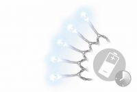 NEXOS Vianočná LED reťaz, 10 m, 100 LED diód, studená biela