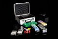 Poker kufor DELUXE 300 laserových žetónov + príslušenstvo