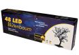 NEXOS Dekoratívny LED strom s kvetmi 45 cm, studená biela