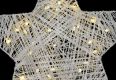 Vianočná dekorácia - vianočná hviezda - 35 cm, 30 LED diód