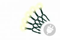 Vianočné LED osvetlenie - 20 m, 200 MAXI LED, teple biele