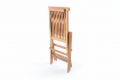 Skladacia detská stolička z teakového dreva DIVERO