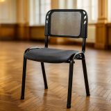 Stohovateľná kongresová stolička - sivá