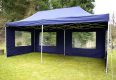 Záhradný párty stan 3 x 6 PROFI - nožnicový- modrý
