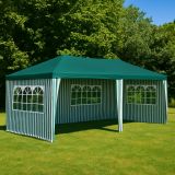 Záhradný párty stan 3 x 6 m, zelený