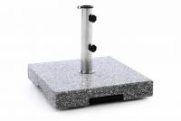 Stojan na slnečník - žula a oceľ - 37 kg