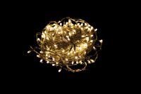Vianočné LED osvetlenie  19,9 m – teplá biela 200 LED s časovačom