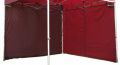 Sada 2 bočných stien pre PROFI záhradný stan 3 x 3 m - vínová