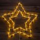 Vianočná LED dekorácia do okna - HVIEZDA - 40 cm