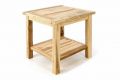 Záhradný odkladací stolík z masívneho teaku DIVERO