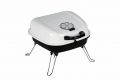 Kufríkový gril na drevené uhlie Gart, biely