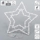 Vianočná dekorácia na okno - 50 LED, hviezda