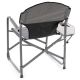 Sada 4 x kempingová stolička so stolíkom a držiakom nápojov