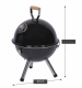 Záhradný vonkajší Mini BBQ gril - fialový