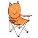 Detská skladacia kempingová stolička - motív mačka