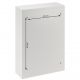 Poštová nástenná schránka ELI, oceľová, biela, 2 kľúče