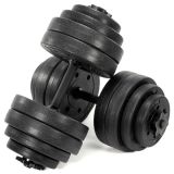 MAXXIVA Sada jednoručných činiek s kotúčmi, 2 x 15 kg