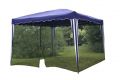 Moskytiéra na záhradný párty stan 3 x 3 m, čierna