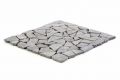 Mramorová mozaika Garth- sivá, obklady 1 m2