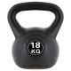 MAXXIVA Kettlebell činka, čierna, 18 kg