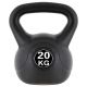 MAXXIVA Kettlebell činka, čierna, 20 kg