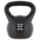 MAXXIVA Kettlebell činka, čierna, 22 kg