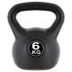 MAXXIVA Kettlebell činka, čierna, 6 kg