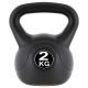MAXXIVA Kettlebell činka, čierna, 2 kg