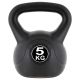 MAXXIVA Kettlebell činka, čierna, 5 kg