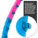 MAXXIVA hula- hoop masážna obruč, 100 cm, modro-ružová
