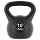 MAXXIVA kettlebell činka, čierna, 10 kg