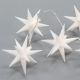 Vianočné LED hviezdy - teple biele, 10 LED