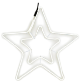 NEXOS Vianočná svetelná hviezda 360 LED, 55 cm