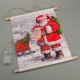 Závesný obraz vr. LED, 30 x 40 cm, Santa Clausa
