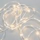 NEXOS Svetelný LED drôtik, 100 LED diód, 10 m, teplo biela