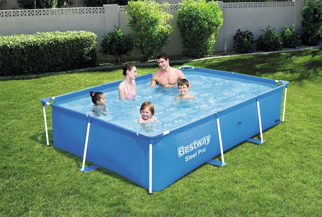 Obrázok BESTWAY Steel Pro  86 x 67 x 24/2.59m x 1.70m x 61cm Pool (56403)