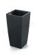 Samozavlažovací květináč G21 Linea ratan černý 55cm