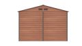 Záhradný domček G21 GAH 706 - 277 x 255 cm, hnedý