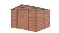 Záhradný domček G21 GAH 706 - 277 x 255 cm, hnedý