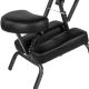 Masážne stoličky MOVIT skladací čierna 8,5 kg