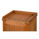 Záhradná truhla vrátane polstrovania 43 x 55 x 62 cm