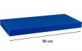 Nástěnná police STILISTA VOLATO - modrá 50 cm
