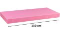 Nástěnná police STILISTA VOLATO - růžová 110 cm