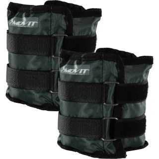 MOVIT záťažové manžety, 2 x 1,5 kg sivá