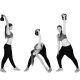 Kettlebell činka 10 kg MOVIT s vinylovým povrchom