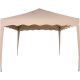 Záhradný párty stan nožnicový 3x3 m - béžový