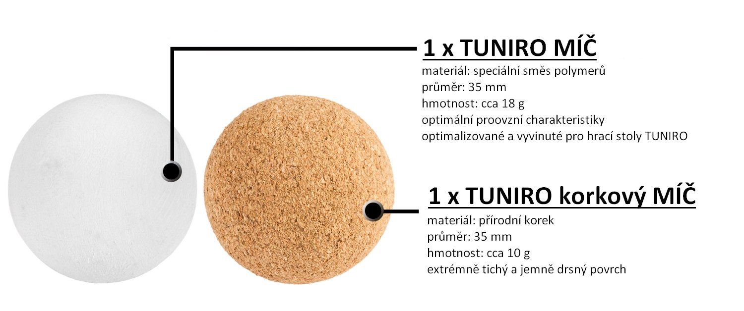 Obrázok Stolný futbal TUNIRO BASIC - biela