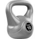Kettlebell činka sivá - 10 kg